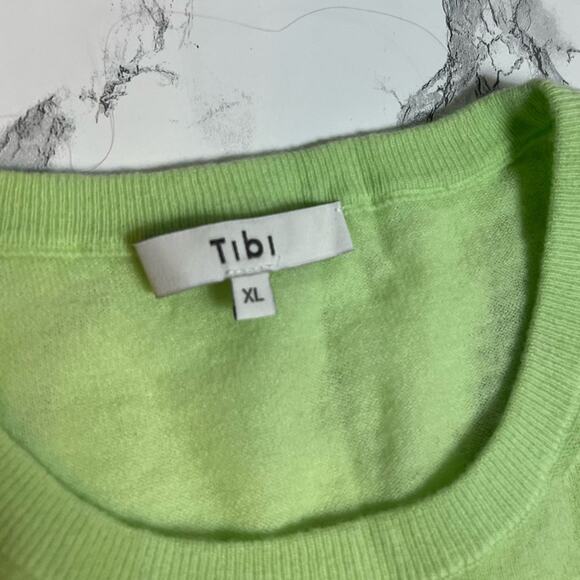 Tibi Skinlike Mercerized Wool Sleeveless Sweater Sz XL - Picture 7 of 9